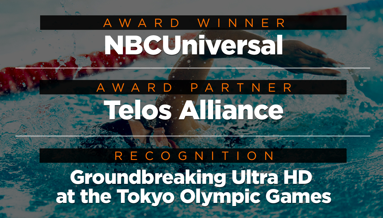 Telos Alliance Recognized for involvement in the 2021 Tokyo Olympic Games 